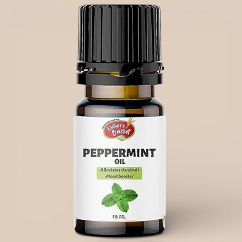 Nature's Basket Peppermint(Mentha piperita) Essential Oil 15ml