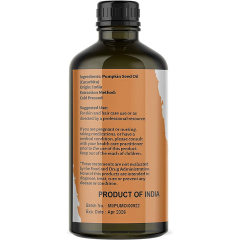 Nature’s Basket Cold Pressed Pumpkin Seed Oil – Nutrient-Rich, Antioxidant Powerhouse