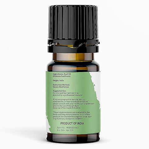 Pureand Natural Basil Essential Oil