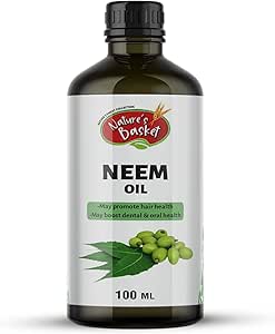 Nature's Basket Neem Oil 100ml - 100% Pure & Natural