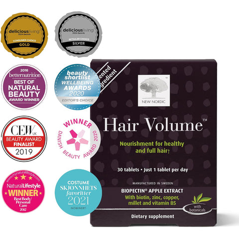 New Nordic Hair Volume Supplement 30t