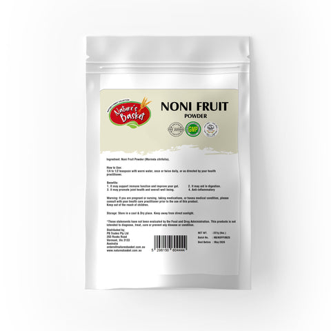 Natures Basket Noni Fruit Powder – 227g