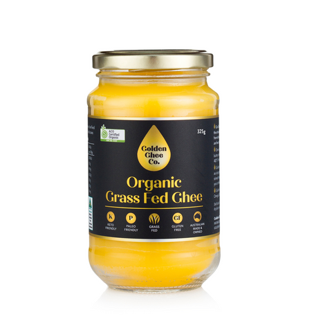 Golden Ghee Co Ghee Grass Fed Organic 325g