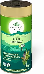 Organic India Tulsi Tea Original- Loose Leaf Tea 100g