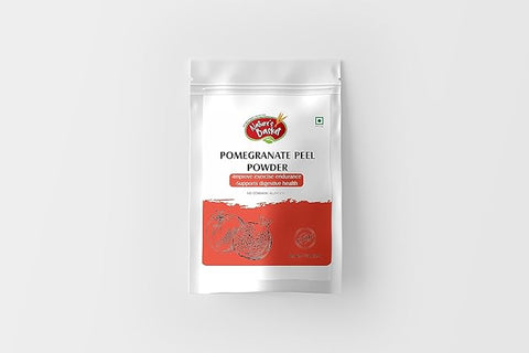 Nature's Basket Pomegranate Peel Powder - 227 Grams (Reducing the appearance of wrinkles, fine lines, and age spots)