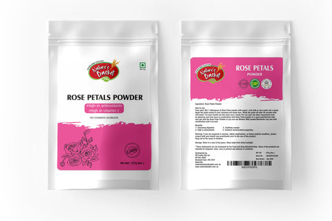 Skin Rejuvenation Bundle- Neem, Rose Petal, Hibiscus & Aloe Vera Powder