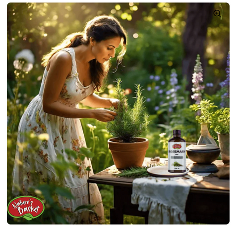 Nature's Basket Rosemary Oil 100ml: Elevate Your Senses