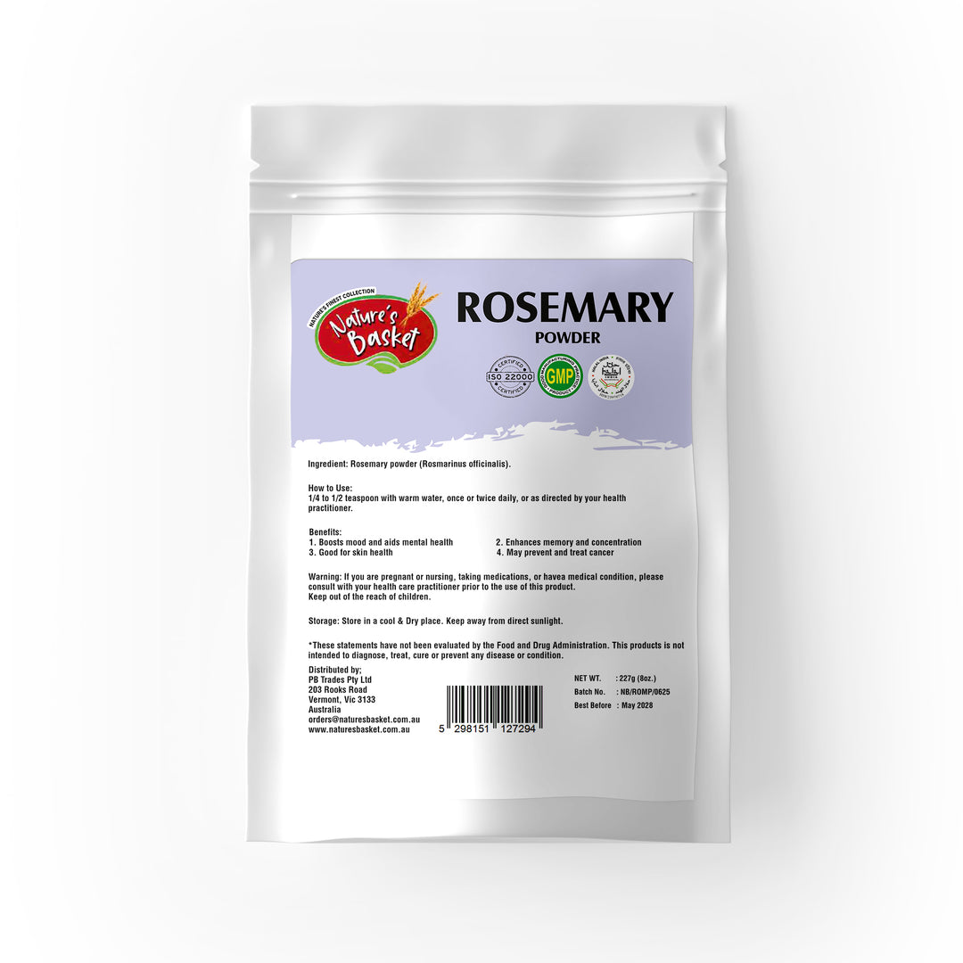 Natures Basket Rosemary Powder – 227g – Nature's Basket AU