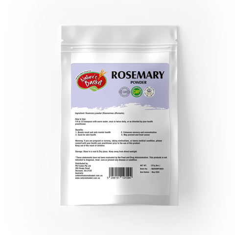 Natures Basket Rosemary Powder – 227g