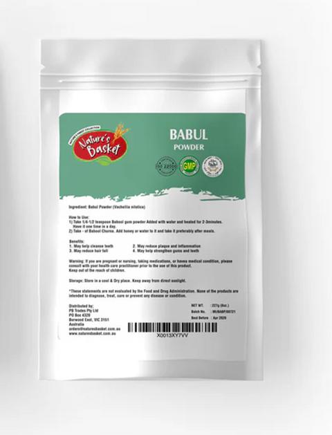 Nature's Basket Babul Powder - 227 Grams