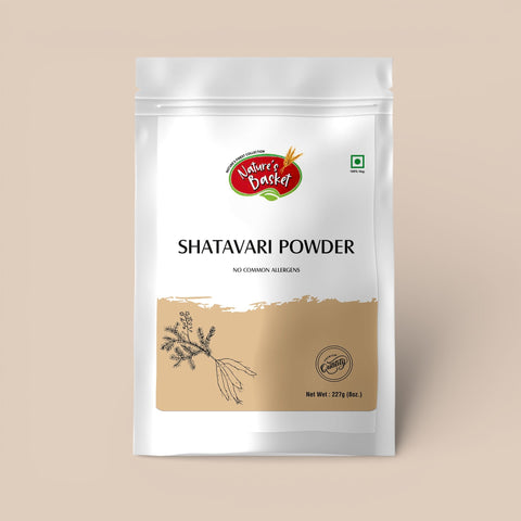 Nature's Basket Shatavari (Asparagus Racemosus) Powder 227g