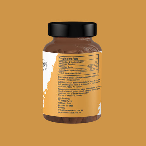 Nature's Basket Shilajit 900mg Capsules