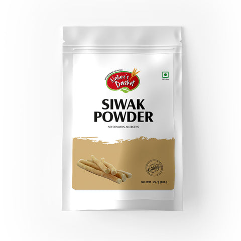 Natures Basket Siwak (Salvadora persica) Powder – 227g