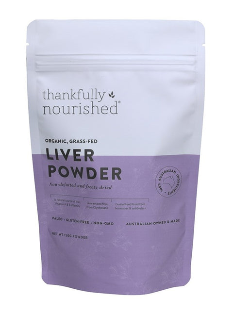 Thankfully Nourished LiverPowder Australian Organic 150g