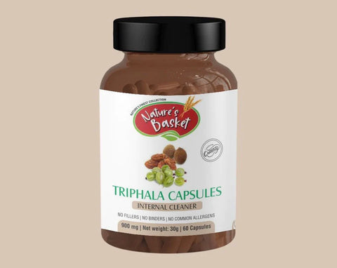 Natures Basket Triphala 900mg 60 Capsules