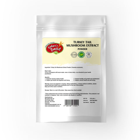 Turkey Tail Mushroom Extract Powder – 227g