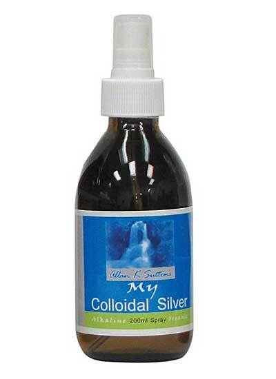 Allan K Sutton's Colloidal Silver Spray 200ml