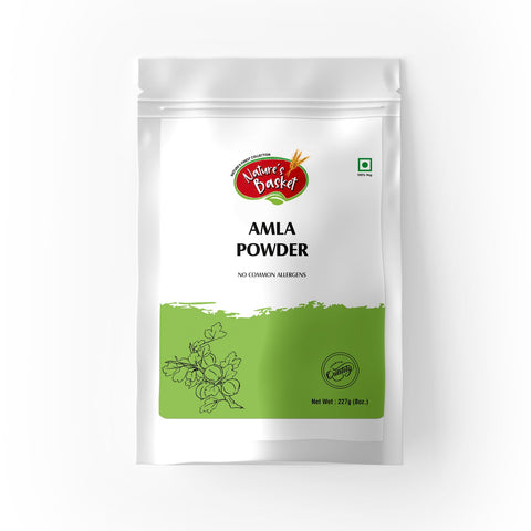 Natures Basket Amla (Phyllanthus Emblica) Powder 227g