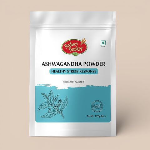Nature's Basket Ashwagandha (Withania Somnifera) Powder 227g