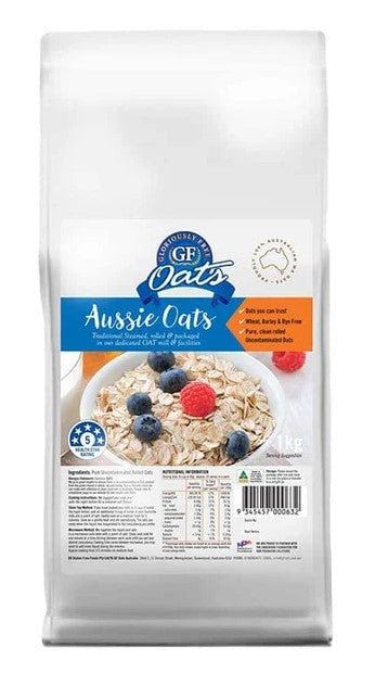 Gloriously Free Uncontaminated Oats Aussie 1kg