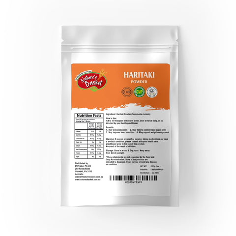 Nature's Basket Haritaki (Terminalia Chebula) Powder 227g