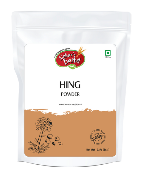 Nature's Basket Compounded Hing (asafoetida) powder - Contains gluten ...