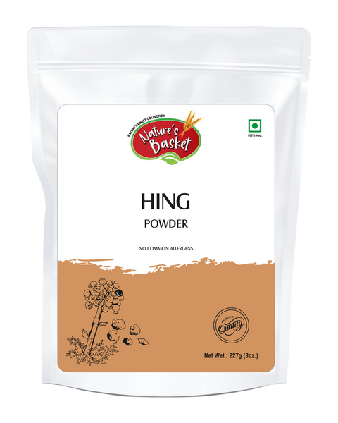 Nature's Basket Compounded Hing (asafoetida) powder - Contains gluten