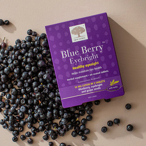New Nordic Blue Berry Eyebright - 120 Tablets