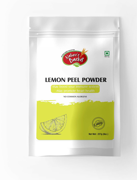 Nature's Basket Lemon Peel Powder - 227 Grams