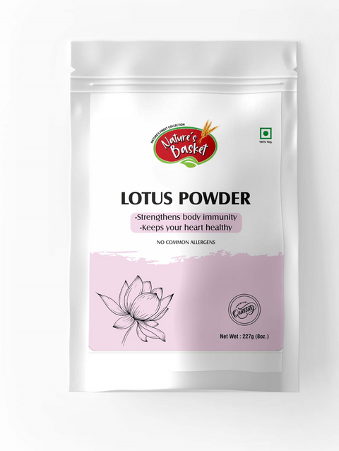 Nature's Basket Lotus Powder - 227 Grams