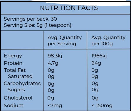 Nature's Basket Marine Collagen Hydrolysate Powder – 200 g