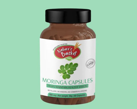 Nature's Basket Moringa 900mg 60 Capsules