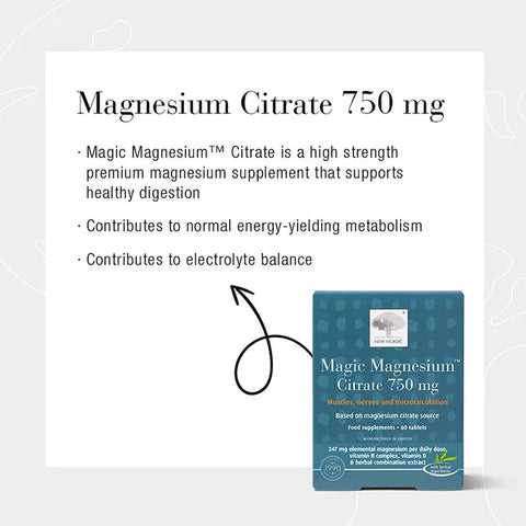 New Nordic Active Magnesium Citrate 60t