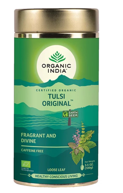 Organic India Tulsi Tea Original- Loose Leaf Tea 100g