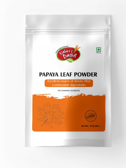 Nature's Basket Papaya Leaf Powder - 227 Grams