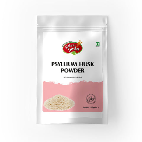 Nature’s Basket Psyllium Husk Powder – Natural, Pure &amp; Digestive-Friendly