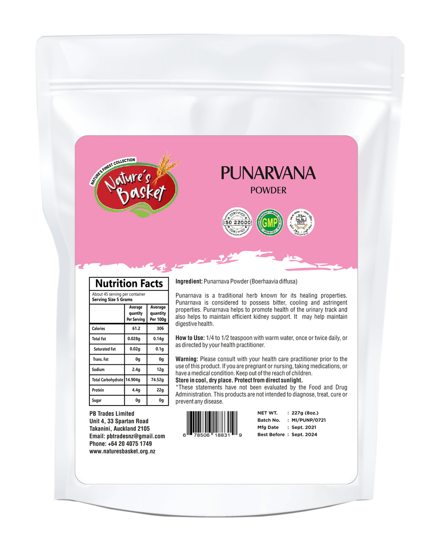 Nature's Basket Punarvana Powder 227g Nature's Basket AU