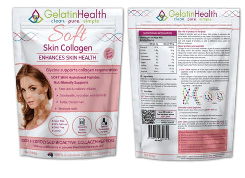 Gelatin Health Collagen Soft Skin 250g