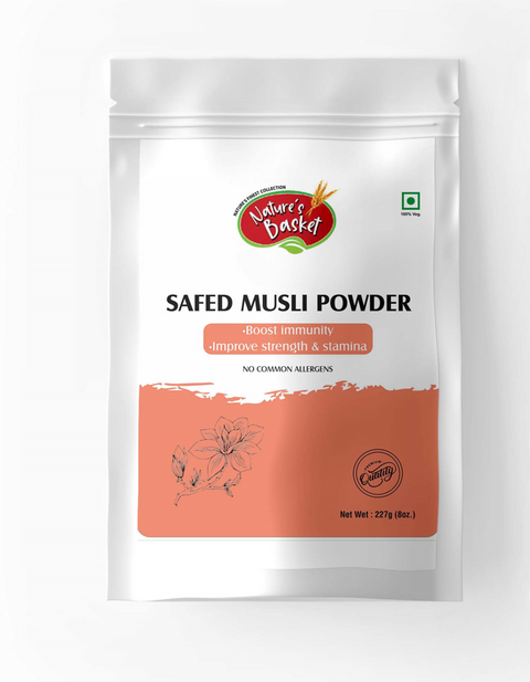 Nature's Basket Safed Musli Powder - 227 Grams