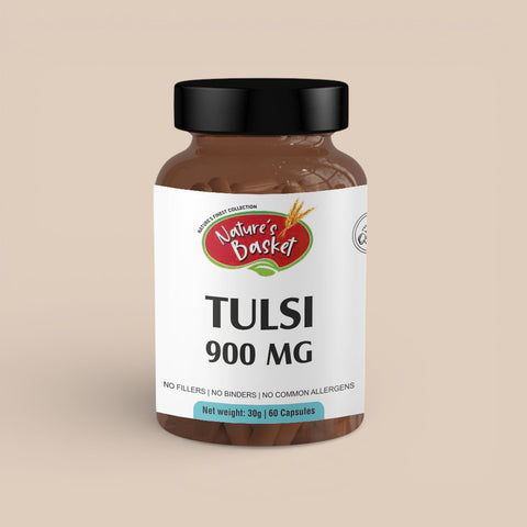 Nature's Basket Tulsi (Ocimum Tenuiflorum) 900mg 60 capsules