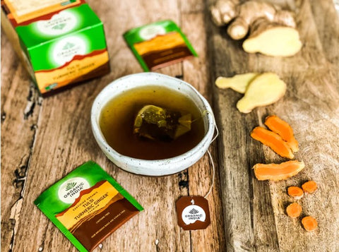 Organic India Tulsi Turmeric Ginger 25 Tea bags