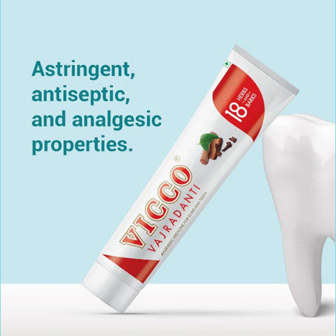 Vicco Vajradanti Toothpaste- 200g (Pack of 3)