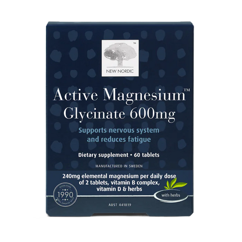 New Nordic Active Magnesium Glycinate 60t