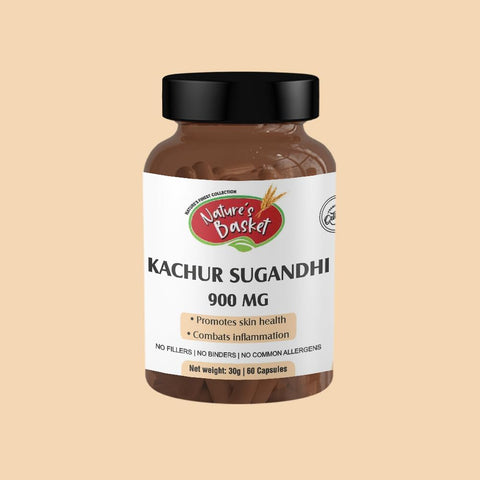 Nature's Basket Kachur Sugandhi Powder Capsule - 60 Capsules
