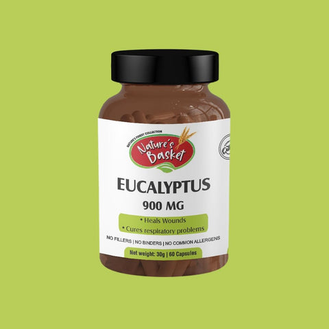 Nature's Basket Eucalyptus Powder Capsule - 60 Capsules