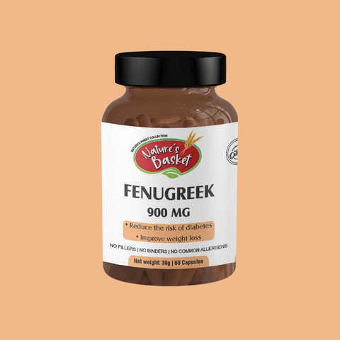 Nature's Basket Fenugreek Powder Capsule - 60 Capsules